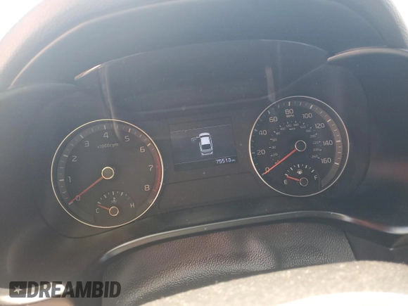 2021 Kia Forte LXS with VIN 3KPF24AD9ME269527, listed as a Copart auction lot 56896375 with 75,513 mi miles and Salvage title. Bid and sale history available at DreamBid. Image 9.