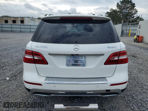 2015 Mercedes-Benz M 350 with VIN 4JGDA5HB1FA544040, listed as a Copart auction lot 65069905 with 135,294 mi miles and Clean title. Bid and sale history available at DreamBid. Image 6.