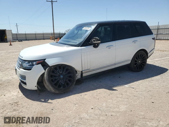 2015 Land Rover Range Rover Autobiography с VIN SALGV2TF0FA219001, выставлен на аукционе Copart как лот 52343795 с пробегом 97 333 миль миль и Списание • Salvage title. История ставок и продаж доступна на DreamBid. Изображение 1.