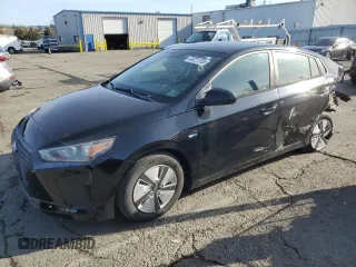 2018 Hyundai Ioniq Blue with VIN KMHC65LCXJU076393, listed as a Copart auction lot 49721705 with 29,957 mi miles and Non Repairable. Bid and sale history available at DreamBid. Image 1.