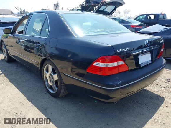 2004 Lexus LS 430 with VIN JTHBN36F240165396, listed as a IAAI auction lot 42191761 with Not Provided miles and . Bid and sale history available at DreamBid. Image 3.