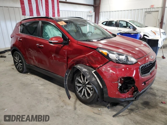 2019 Kia Sportage EX z VIN KNDPN3AC9K7588758, wystawiony jako Copart lot #51060635 z przebiegiem Nie podano mil oraz Szkoda całkowita • Salvage title. Historia ofert i sprzedaży dostępna na DreamBid. Obrazek 4.