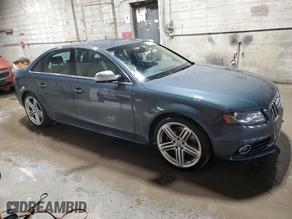 2010 Audi S4 Premium Plus with VIN WAUDGAFL8AA081326, listed as a Copart auction lot 80667064 with 131,492 mi miles and Salvage Title. Bid and sale history available at carsss.com. Image 4.