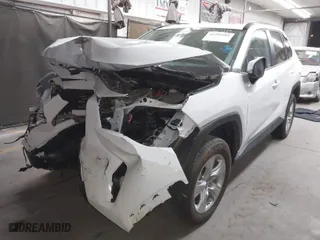 2019 Toyota RAV4 XLE with VIN 2T3P1RFV6KW076419, listed as a IAAI auction lot 41241281 with 25,849 mi miles. Bid and sale history available at carsss.com. Image 2.