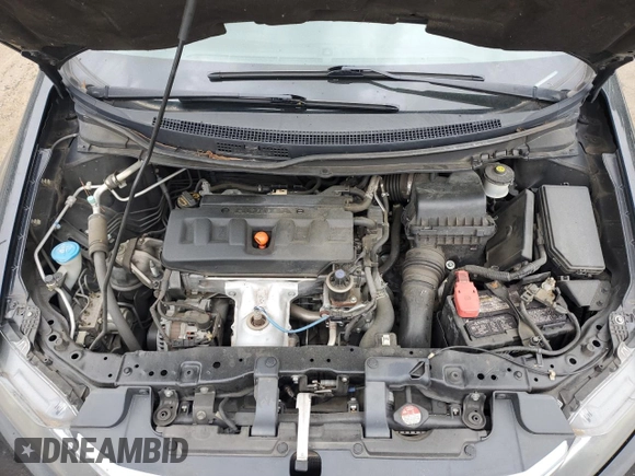 2012 Honda Civic EX-L with VIN 19XFB2F90CE071460, listed as a Copart auction lot 53253075 with 137,897 mi miles and Salvage Title. Bid and sale history available at DreamBid. Image 11.