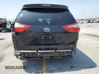 2017 Toyota Sienna LE Auto Access Seat with VIN 5TDKZ3DC3HS862142, listed as a Copart auction lot 55682985 with 85,833 mi miles and Salvage title. Bid and sale history available at DreamBid. Image 6.