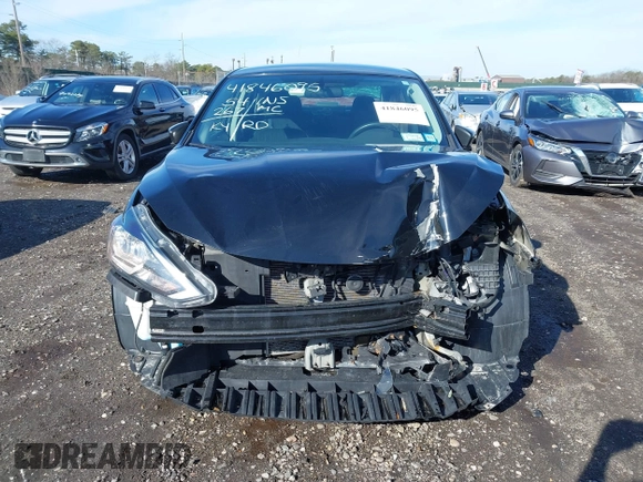 2019 Nissan Sentra SV with VIN 3N1AB7AP7KY445186, listed as a IAAI auction lot 41846095 with 54,267 mi miles and . Bid and sale history available at DreamBid. Image 12.
