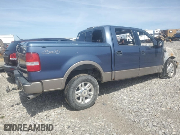 2004 Ford F-150 XLT z VIN 1FTPW145X4KD04195, wystawiony jako Copart lot #53318045 z przebiegiem Nie podano mil oraz Szkoda całkowita • Salvage title. Historia ofert i sprzedaży dostępna na DreamBid. Obrazek 3.