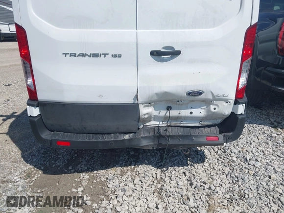 2021 Ford Transit Cargo with VIN 1FTYE1Y80MKA75151, listed as a IAAI auction lot 42577609 with 91,623 mi miles and . Bid and sale history available at DreamBid. Image 6.