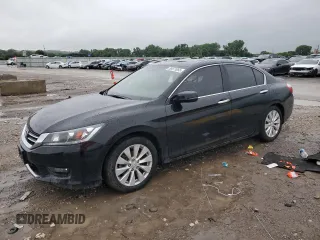2015 Honda Accord EX-L z VIN 1HGCR2F8XFA269901, wystawiony jako Copart lot #59571065 z przebiegiem 134 394 mil mil oraz Szkoda całkowita • Salvage title. Historia ofert i sprzedaży dostępna na DreamBid. Obrazek 1.