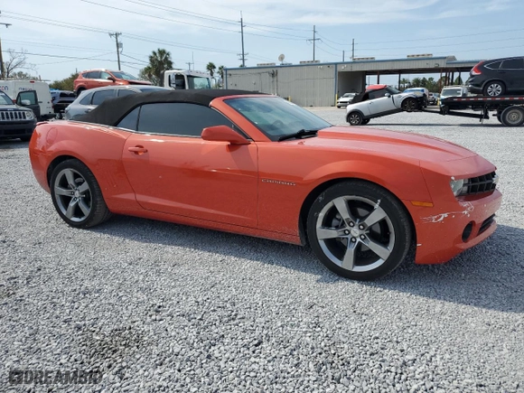 2012 Chevrolet Camaro 2LT with VIN 2G1FC3D31C9118374, listed as a Copart auction lot 43202745 with 101,461 mi miles and Salvage Title. Bid and sale history available at carsss.com. Image 4.