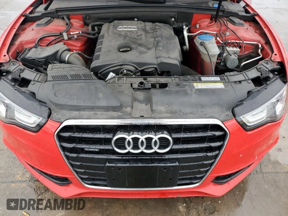 2016 Audi A5 Premium with VIN WAUD2AFR3GA020316, listed as a Copart auction lot 84083214 with 64,038 mi miles and Salvage title. Bid and sale history available at DreamBid. Image 11.