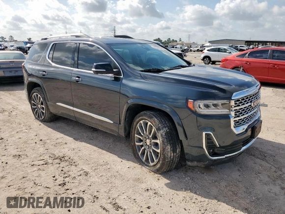 2022 GMC Acadia Denali with VIN 1GKKNXLS7NZ113483, listed as a Copart auction lot 61395605 with 64,934 mi miles and Salvage title. Bid and sale history available at DreamBid. Image 4.
