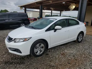 2015 Honda Civic LX with VIN 19XFB2F54FE085637, listed as a Copart auction lot 58771555 with 134,286 mi miles and Salvage title. Bid and sale history available at DreamBid. Image 1.