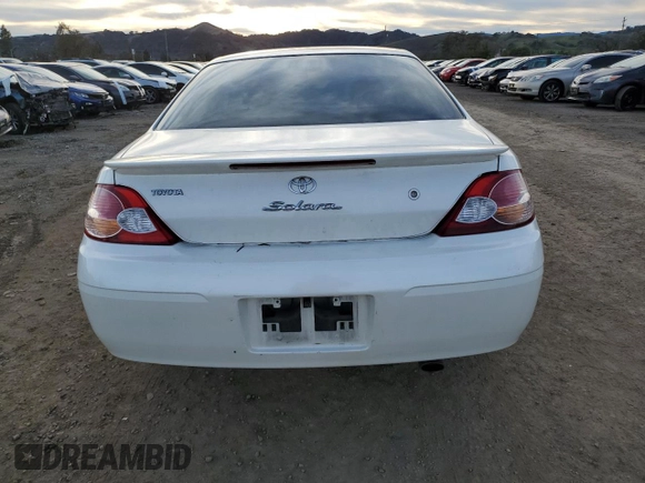 2003 Toyota Solara SE with VIN 2T1CF22P83C608702, listed as a Copart auction lot 87129974 with 116,363 mi miles and Salvage Title. Bid and sale history available at carsss.com. Image 6.