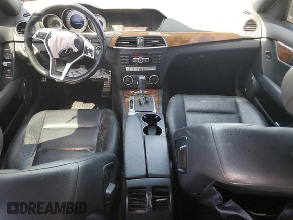 2014 Mercedes-Benz C 250 Sport with VIN WDDGF4HB4EG245317, listed as a Copart auction lot 54272695 with 121,599 mi miles and Salvage title. Bid and sale history available at DreamBid. Image 8.