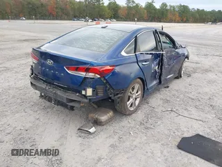 2018 Hyundai Sonata SEL with VIN 5NPE34AF9JH649078, listed as a IAAI auction lot 40996756 with 87,880 mi miles and . Bid and sale history available at DreamBid. Image 4.