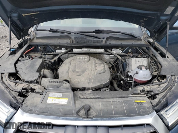 2018 Audi Q5 Premium Plus with VIN WA1BNAFY0J2010430, listed as a Copart auction lot 56914275 with Not provided miles and Salvage title. Bid and sale history available at DreamBid. Image 12.