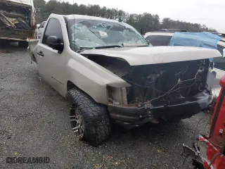 2008 Chevrolet Silverado 1500 Work Truck with VIN 1GCEK14X78Z211118, listed as a Copart auction lot 39961264 with 0 mi miles and Salvage Title. Bid and sale history available at carsss.com. Image 5.