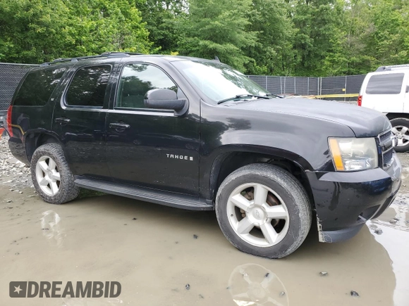 2008 Chevrolet Tahoe LTZ with VIN 1GNFK13078J119781, listed as a Copart auction lot 57043715 with 343,318 mi miles and Salvage title. Bid and sale history available at DreamBid. Image 4.