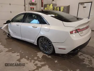 2016 Lincoln MKZ with VIN 3LN6L2JK0GR600486, listed as a IAAI auction lot 41943399 with 118,706 mi miles. Bid and sale history available at carsss.com. Image 3.