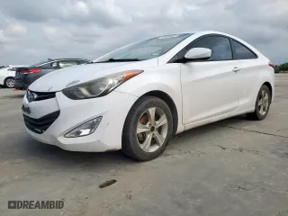 2013 Hyundai Elantra Coupe GS PZEV with VIN KMHDH6AE1DU023563, listed as a Copart auction lot 54900695 with 172,287 mi miles and Clean Title. Bid and sale history available at carsss.com. Image 1.
