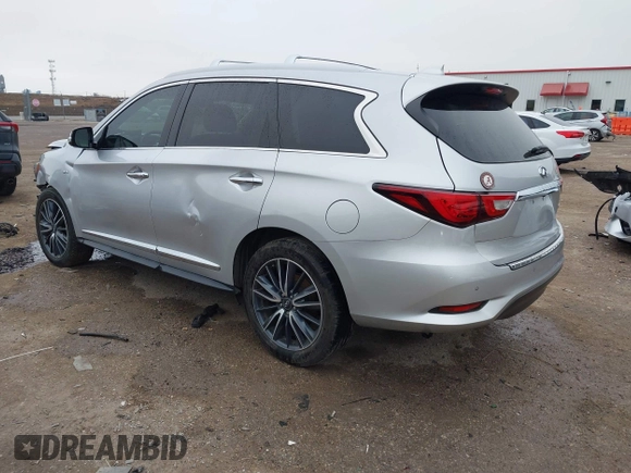 2017 Infiniti QX60 with VIN 5N1DL0MN6HC558858, listed as a IAAI auction lot 41609840 with 70,623 mi miles. Bid and sale history available at carsss.com. Image 3.