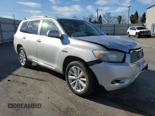 2009 Toyota Highlander Hybrid with VIN JTEEW41A192035100, listed as a Copart auction lot 88737345 with 278,018 mi miles and Salvage Title. Bid and sale history available at carsss.com. Image 4.
