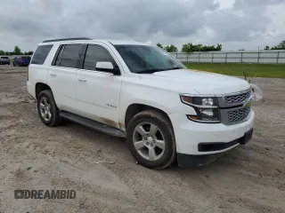 2017 Chevrolet Tahoe LS with VIN 1GNSCAKCXHR392710, listed as a Copart auction lot 54776815 with Not provided miles and Salvage title. Bid and sale history available at DreamBid. Image 4.