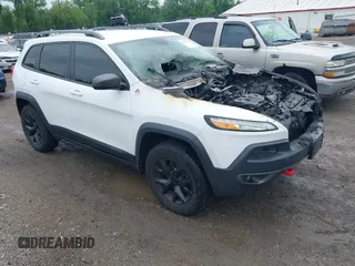 2016 Jeep Cherokee Trailhawk with VIN 1C4PJMBS6GW210756, listed as a IAAI auction lot 42423757 with Not provided miles and . Bid and sale history available at DreamBid. Image 1.