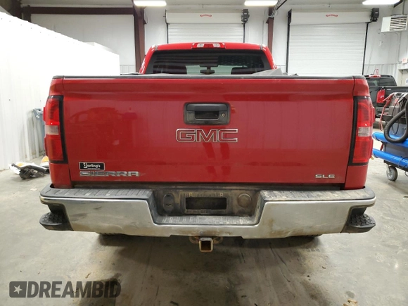 2014 GMC Sierra 1500 SLE z VIN 1GTV2UECXEZ283357, wystawiony jako Copart lot #50195615 z przebiegiem 117 449 mil mil oraz Szkoda całkowita • Salvage title. Historia ofert i sprzedaży dostępna na DreamBid. Obrazek 6.
