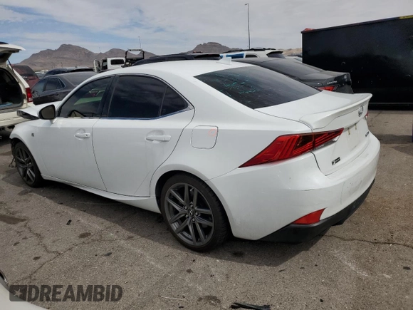 2017 Lexus IS 350 with VIN JTHBE1D27H5030024, listed as a Copart auction lot 49303625 with 81,207 mi miles and Salvage Title. Bid and sale history available at DreamBid. Image 2.