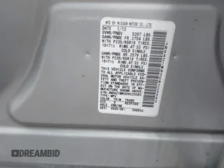 2012 Nissan Murano SL with VIN JN8AZ1MW3CW220060, listed as a IAAI auction lot 41674281 with 135,030 mi miles and . Bid and sale history available at DreamBid. Image 9.