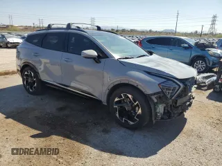2023 Kia Sportage SX-Prestige with VIN 5XYK53AF1PG081609, listed as a Copart auction lot 59998705 with 91,379 mi miles and Salvage title. Bid and sale history available at DreamBid. Image 4.