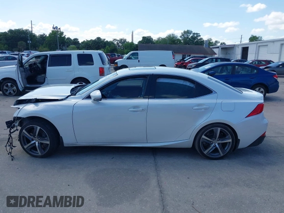 2017 Lexus IS with VIN JTHBA1D22H5059054, listed as a IAAI auction lot 41943420 with 88,658 mi miles. Bid and sale history available at carsss.com. Image 15.