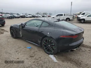 2024 Jaguar F-Type R-Dynamic with VIN SAJDF1EE3RCK85266, listed as a Copart auction lot 42107745 with 14,459 mi miles and Salvage Title. Bid and sale history available at DreamBid. Image 2.