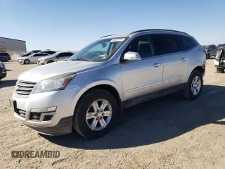 2014 Chevrolet Traverse LT with VIN 1GNKVGKD4EJ291162, listed as a Copart auction lot 46495705 with 110,605 mi miles and Salvage Title. Bid and sale history available at carsss.com. Image 1.