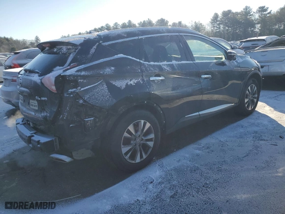 2015 Nissan Murano SV with VIN 5N1AZ2MH5FN225639, listed as a Copart auction lot 88845505 with 161,934 mi miles and Clean Title. Bid and sale history available at carsss.com. Image 3.