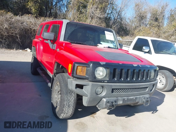 2008 Hummer H3 Luxury with VIN 5GTEN13E188104023, listed as a IAAI auction lot 41376229 with 198,564 mi miles and . Bid and sale history available at DreamBid. Image 1.