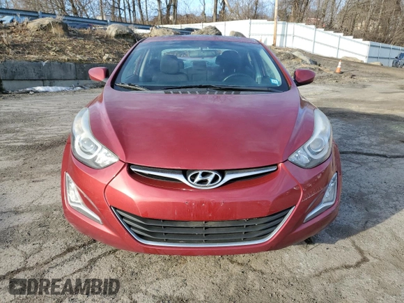 2015 Hyundai Elantra SE z VIN 5NPDH4AE0FH584083, wystawiony jako Copart lot #48060525 z przebiegiem 83 985 mil mil oraz Szkody całkowita. Historia ofert i sprzedaży dostępna na DreamBid. Obrazek 5.