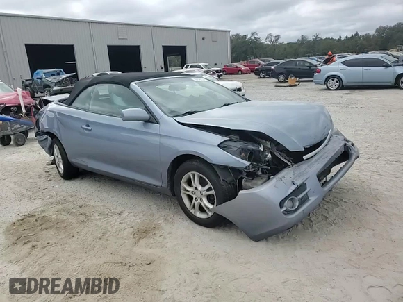 2007 Toyota Solara SE with VIN 4T1FA38P97U116189, listed as a Copart auction lot 76848934 with 144,500 mi miles and Salvage Title. Bid and sale history available at DreamBid. Image 10.