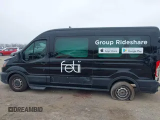 2023 Ford Transit Passenger XL with VIN 1FBAX2C85PKC08858, listed as a IAAI auction lot 41505754 with 45,897 mi miles and . Bid and sale history available at DreamBid. Image 14.