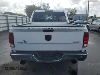 2018 Ram 1500 Big Horn with VIN 3C6RR6LT4JG171327, listed as a Copart auction lot 55954515 with 76,132 mi miles and Salvage title. Bid and sale history available at DreamBid. Image 6.