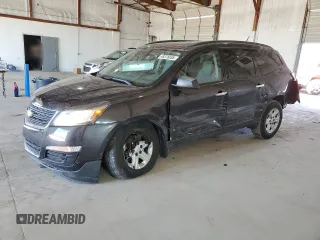 2017 Chevrolet Traverse LS z VIN 1GNKVFED7HJ255346, wystawiony jako Copart lot #48376655 z przebiegiem 201 665 mil mil oraz Szkoda całkowita • Salvage title. Historia ofert i sprzedaży dostępna na DreamBid. Obrazek 1.