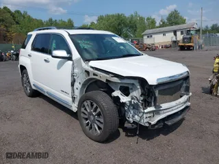 2017 GMC Terrain Denali with VIN 2GKFLVE32H6272736, listed as a IAAI auction lot 40109968 with 140,036 mi miles. Bid and sale history available at carsss.com. Image 1.