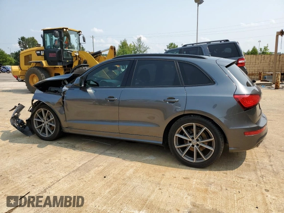 2015 Audi Q5 Premium Plus z VIN WA1DGAFP2FA135906, wystawiony jako Copart lot #58762915 z przebiegiem Nie podano mil oraz Szkoda całkowita • Salvage title. Historia ofert i sprzedaży dostępna na DreamBid. Obrazek 2.