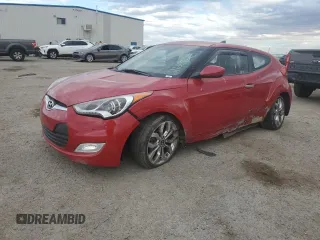 2014 Hyundai Veloster RE:FLEX z VIN KMHTC6AD3EU212525, wystawiony jako Copart lot #52935475 z przebiegiem 54 086 mil mil oraz Szkoda całkowita • Salvage title. Historia ofert i sprzedaży dostępna na DreamBid. Obrazek 1.