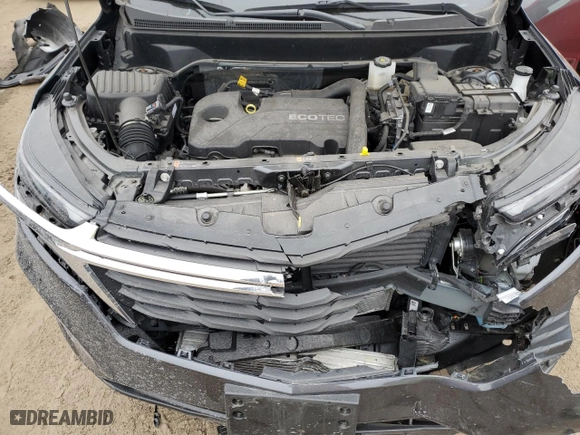 2022 Chevrolet Equinox LS with VIN 3GNAXSEV0NS210606, listed as a Copart auction lot 44415755 with 14,319 mi miles and Salvage Title. Bid and sale history available at carsss.com. Image 11.
