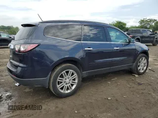 2015 Chevrolet Traverse LT with VIN 1GNKRGKD3FJ156082, listed as a Copart auction lot 56912825 with 123,875 mi miles and Salvage title. Bid and sale history available at DreamBid. Image 3.