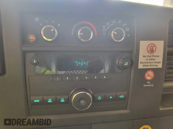 2013 Chevrolet Express Cargo with VIN 1GCWGFCA5D1141272, listed as a IAAI auction lot 42596142 with 262,421 mi miles and . Bid and sale history available at DreamBid. Image 10.